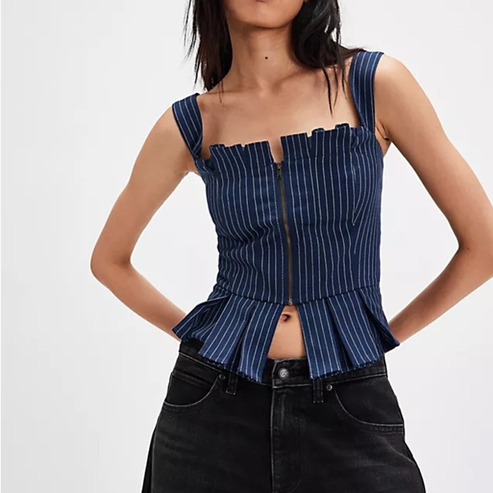 Free People Hold You Close Corset Top Size M
